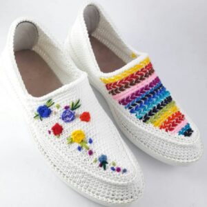 White Giveh Shoes | Klash Shoes