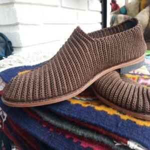 Giveh Shoes – Persian Handcrafted Breathable Footwear Brown Model
