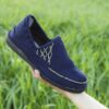 Giveh Shoes - Persian Handcrafted Breathable Footwear Navy Blue Model