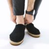 Giveh Shoes - Persian Handcrafted Breathable Footwear Black Model