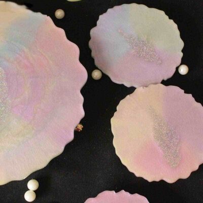 Resin Haft-sin Set for Nowruz Persian New Year Rainbow