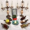 Elegant Wooden Haft-sin Set for Nowruz Persian New Year Hoonarin