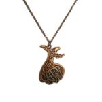 Persian Metal Necklaces Minimalist Raghseh Sama