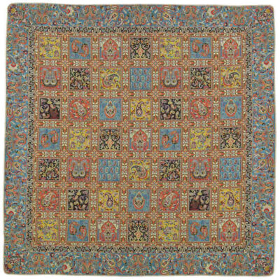 Persian Termeh Tablecloth Luxurious with Floral Pattern Bakhtiari