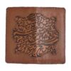 Persian Leather Long Wallet with Hich Design