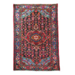 Persian Carpet Hand-Knotted with Toranj & Medallion Design