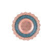 Firuzeh Kubi Decorative Copper Plate Dish