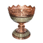 Decorative Nuts Bowl Persian Artisan-Crafted Khatamkari Khorshid
