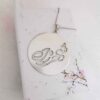 Silver Farsi Name Necklace Shahrzad