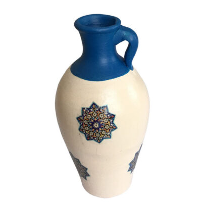 Decorative Pottery Jug – Handcrafted by Iranian Artist Model Eslimi