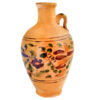 Decorative Pottery Jug - Handcrafted by Iranian Artist Model Flower