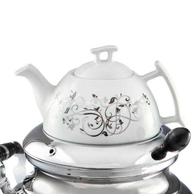 Persian Gas Samovar Tea Maker with Teapot Golestan 7-Liter