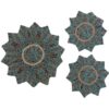 Set of 3 Persian Tablecloth Luxurious Yazd's Termeh Star