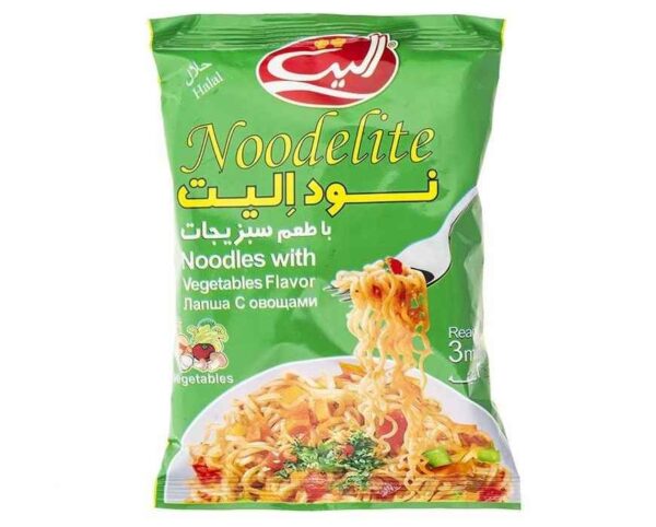 Instant Noodle - Elite Indomie - Vegetables Flavor, Pack of 20