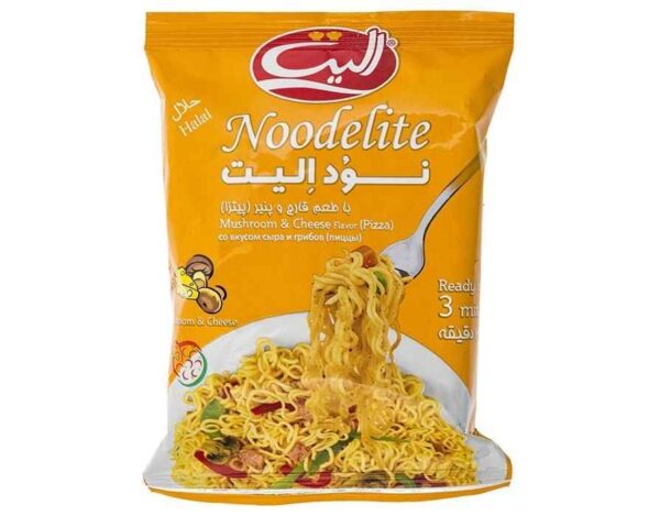 Instant Noodle - Elite Indomie - Mushroom & Cheese Flavor, Pack of 20