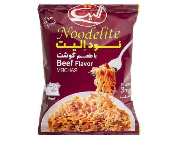 Instant Noodle - Elite Indomie - Beef Flavor, Pack of 20
