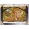 Hand-Knotted Persian Wall Hanging Rug from Tabriz Depicting Cycle of life Miniature