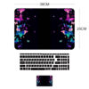 Laptop & Keyboard Stickers Model Butterfly