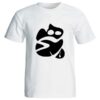 Persian Cotton White T-Shirt Model Hich — Elegant Hich Calligraphy Art