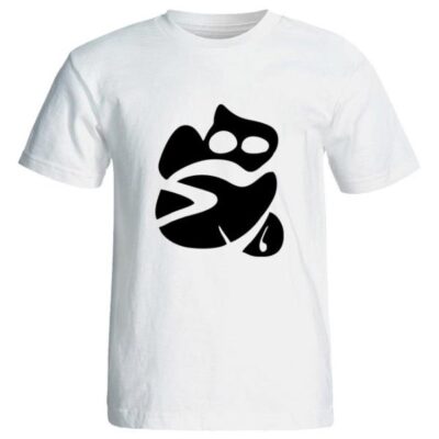 Persian Cotton White T-Shirt Model Hich