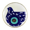 Decorative Pottery Wall Plate Hand-Painted Cheshm Nazar