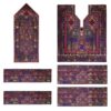 Handmade Balochi Embroidered Dress Panel - Kahnooji