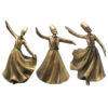 Set of 3 Decorative Sama Dancers Figurines