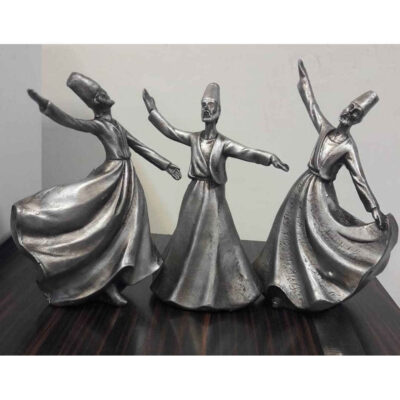 Set of 3 Decorative Sama Dancers Figurines