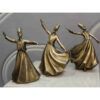 Set of 3 Decorative Sama Dancers Figurines