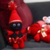 Amigurumi Handmade Crochet Stuffed Doll for Nowruz – Hajji Firuz | Soft Plush Toy