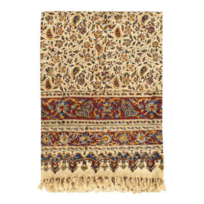 Iranian Tablecloth: Isfahan’s Traditional Kalamkari Block Print
