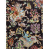 Hand-Knotted Persian Pictorial Rug from Qom Depicting Hunting Ground
