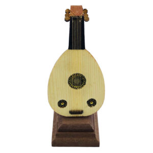 Miniature Oud Instrument Maquettes