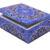 Handcrafted Bone Jewelry Box with Persian-Inspired Tazhib Pattern