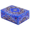 Handcrafted Bone Jewelry Box with Persian-Inspired Tazhib Pattern