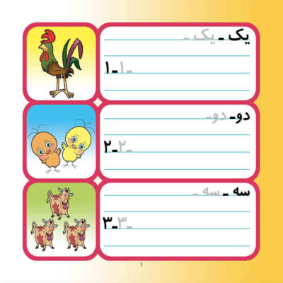 Teaching the Persian Alphabet with Coloring for Kids Ages 3-5
