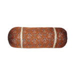 Traditional Persian Cylindrical Bolster Pillow with Elegant Termeh Fabric (2x)