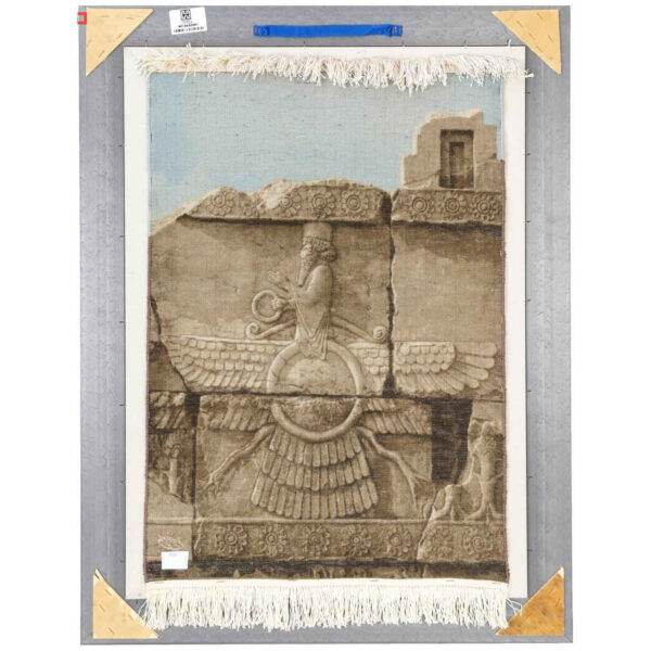 Handmade Persian Tableau Rug - Persepolis