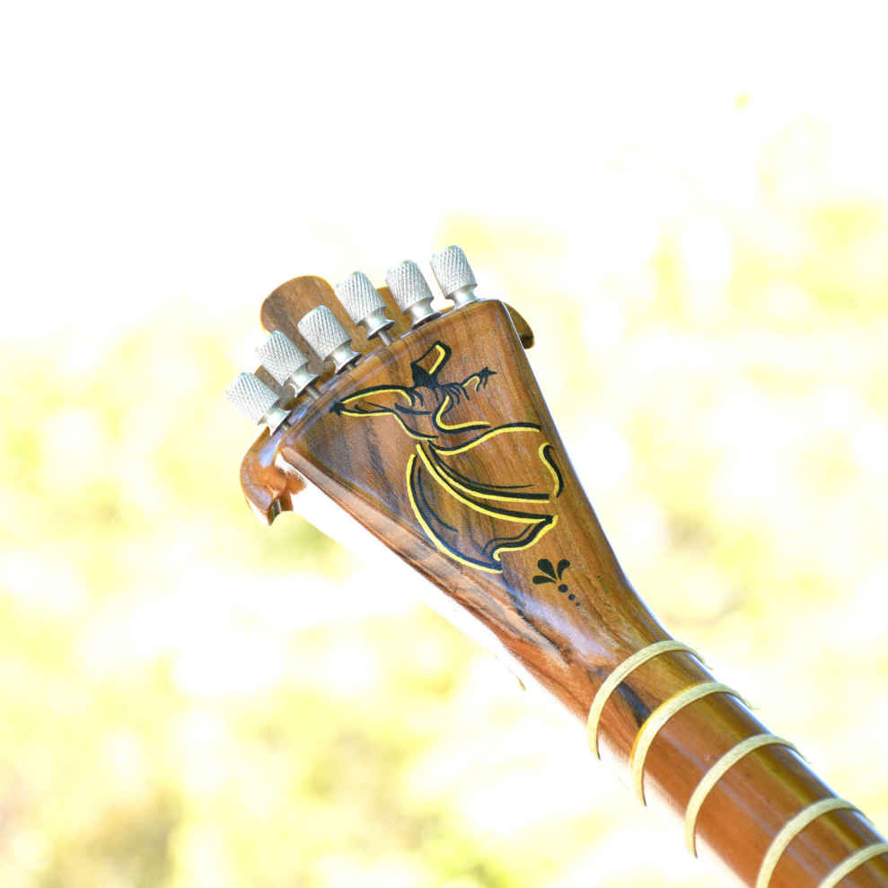 Persian Tar String Instrument – Handcrafted by Iran-Saz, Model Molana ...