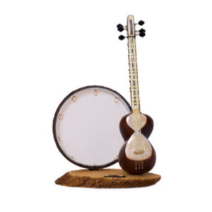 Maquette Model Kit: Persian Tar & Daf Instruments Set