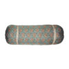 Traditional Persian Cylindrical Bolster Pillow with Elegant Termeh Fabric (2x)