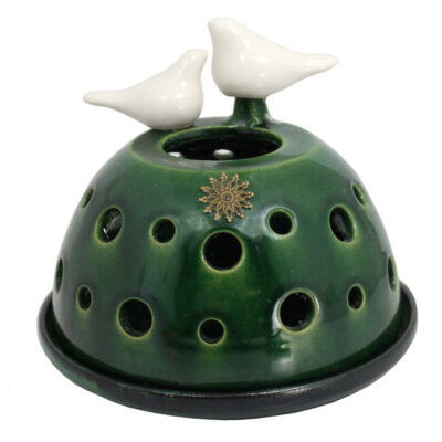 Persian Pottery Candlestick Handmade with Artisan Elegance Negar