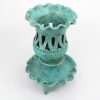 Persian Pottery Candlestick Handmade with Artisan Elegance Dastnegar