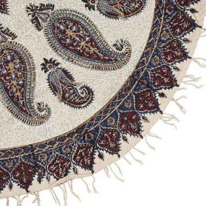 Atriyan Kalamkari Tablecloth Model Boteh Jegheh