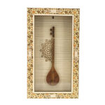 Maquette Model Kit: Persian Setar Replica with Display Frame