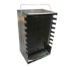 Vertical Gas Burner Grill for Kebabs with 10-Skewer Stand