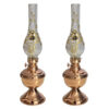 Persian Copper Kerosene Oil Lamp Model Shah Abbas (2x)