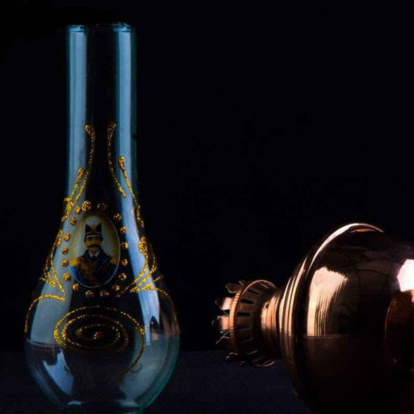 Persian Copper Table Lamp Model Shah Abbas (2x)