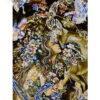 Hand-Knotted Persian Wall Hanging Rug from Tabriz Depicting Miniature