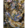 Hand-Knotted Persian Wall Hanging Rug from Tabriz Depicting Miniature